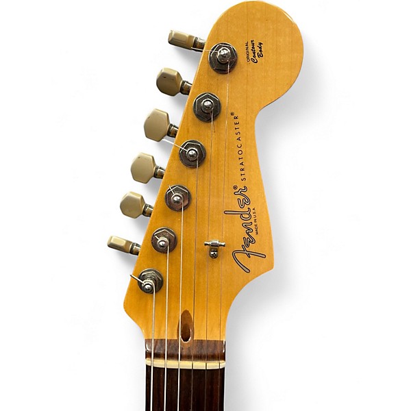 Used Fender FSR American Standard Stratocaster HSH Natural Solid Body Electric Guitar