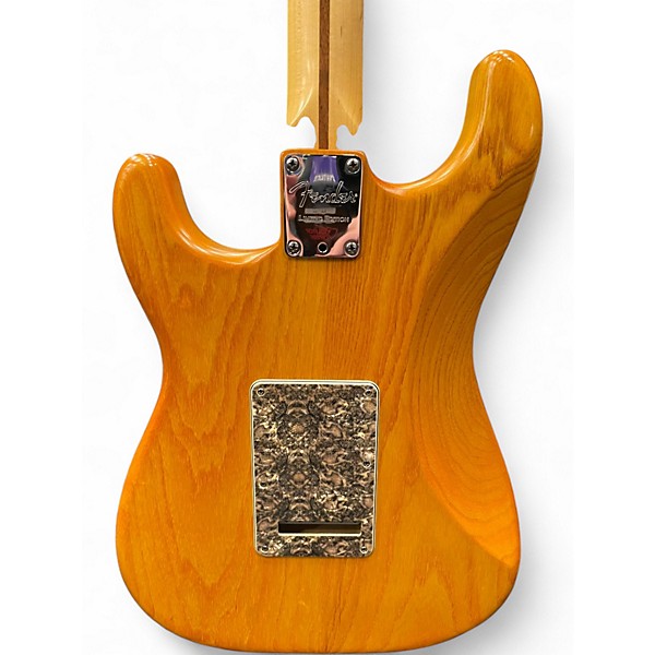 Used Fender FSR American Standard Stratocaster HSH Natural Solid Body Electric Guitar