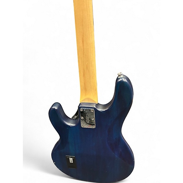 Used Sterling by Music Man Sub Series Stingray Blue Electric Bass Guitar