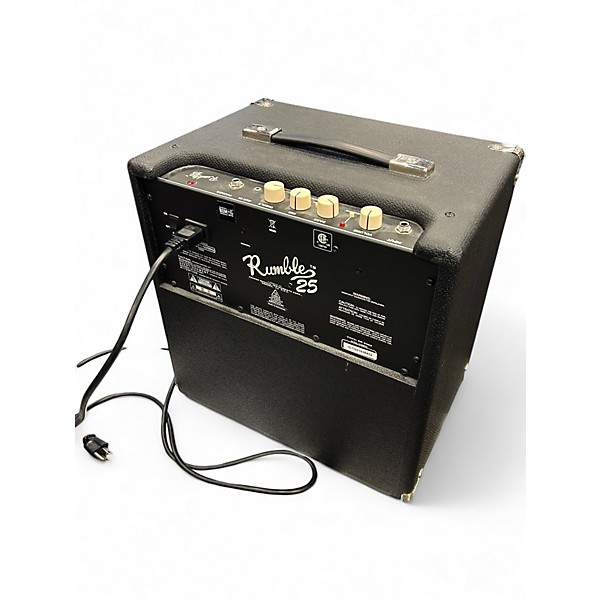 Used Fender Rumble 25 25W 1x8 Bass Combo Amp