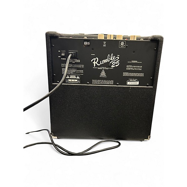 Used Fender Rumble 25 25W 1x8 Bass Combo Amp