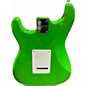 Used Squier Standard Stratocaster Green Solid Body Electric Guitar