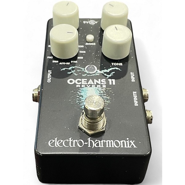Used Electro-Harmonix Oceans 11  Reverb Effect Pedal