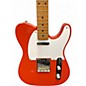Used Fender telecaster ventera orange Solid Body Electric Guitar