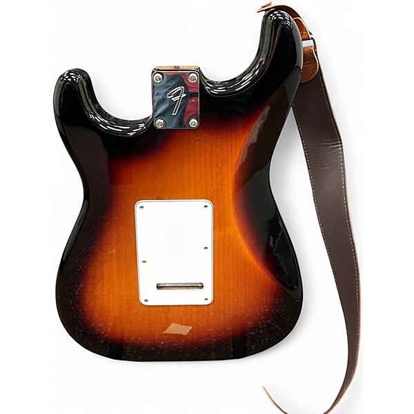 Used Fender Standard Stratocaster 2 Color Sunburst Solid Body Electric Guitar