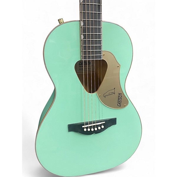 Used Gretsch Guitars G5021WPE Rancher Penguin Parlor Turquoise Acoustic Electric Guitar