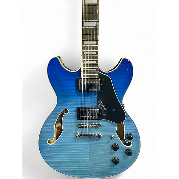 Used Ibanez AS73FM-AZG BLUE FADE Hollow Body Electric Guitar