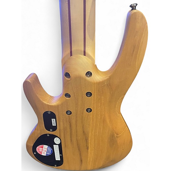 Used ESP LTD B206SM 6 String Natural Electric Bass Guitar