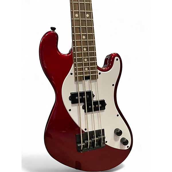 Used Kala Ubass Bass Candy Red Ukulele