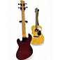 Used Kala Ubass Bass Candy Red Ukulele