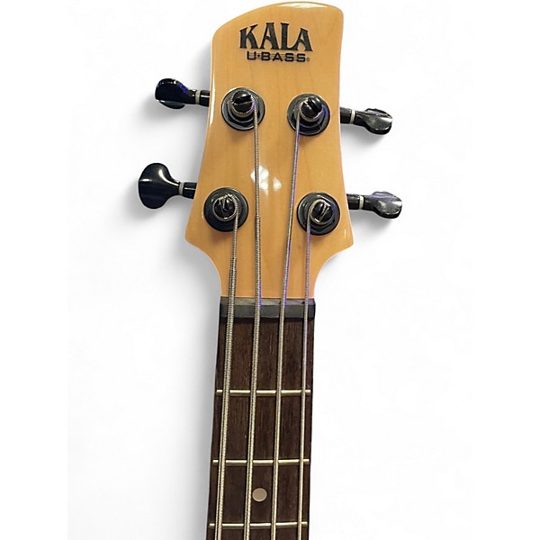 Used Kala Ubass Bass Candy Red Ukulele