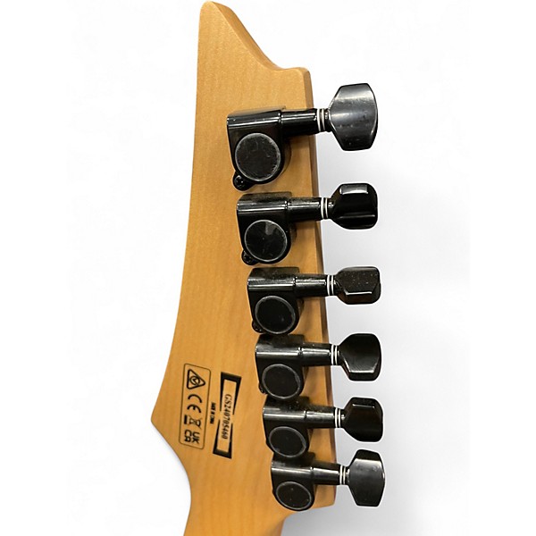 Used Ibanez GIO RG320 Trans Black Solid Body Electric Guitar