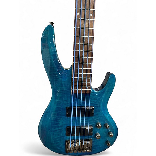 Used ESP LTD B 205 FM BLUE Electric Bass Guitar