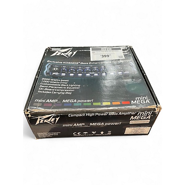 Used Peavey Mini Mega 1000 Mini Bass Amp