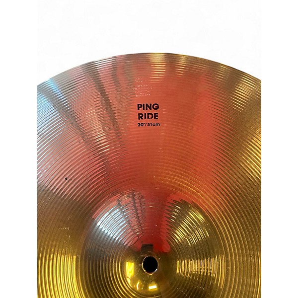 Used Zildjian 20in Ping Ride Cymbal
