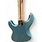 Used Squier Tom Delonge Signature Stratocaster Ice Blue Metallic Solid Body Electric Guitar