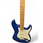 Used 2020 Fender American Professional Stratocaster SSS Blue Solid Body Electric Guitar thumbnail