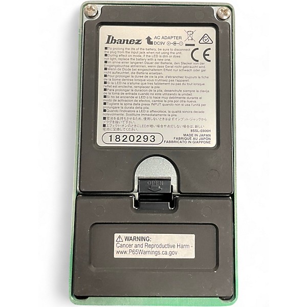 Used Ibanez TS9DX Turbo Tube Screamer Effect Pedal