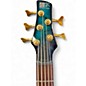 Used Ibanez SR405 5 String Tropical Turquoise Electric Bass Guitar