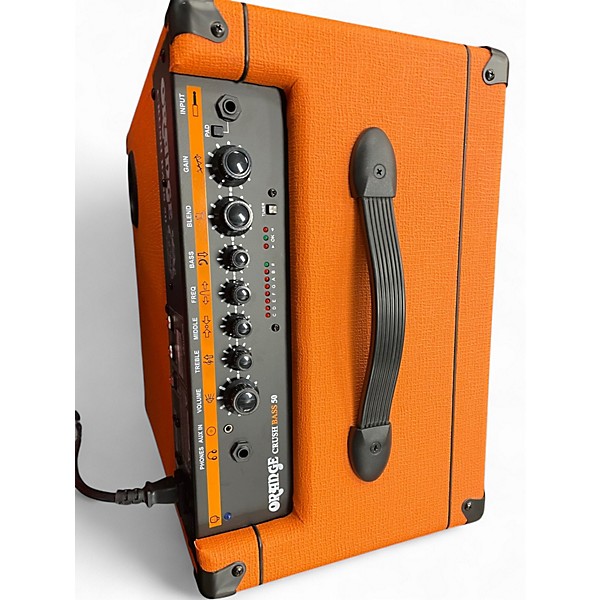 Used Orange Amplifiers Crush Bass 50 50W 1x12 Bass Combo Amp