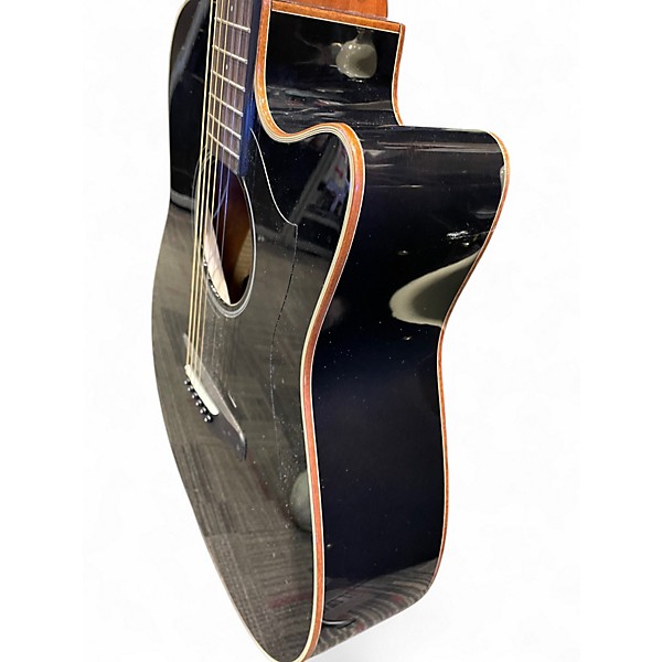 Used Yamaha A1M Black Acoustic Electric Guitar