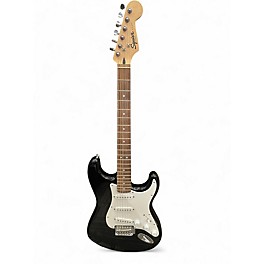 Used Squier Bullet Stratocaster black & white Solid Body Electric Guitar