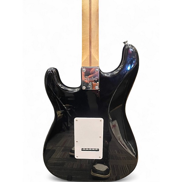 Used Squier Bullet Stratocaster black & white Solid Body Electric Guitar