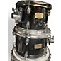 Used Yamaha 5 Piece Stage Custom Black Drum Kit