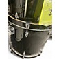 Used Yamaha 5 Piece Stage Custom Black Drum Kit