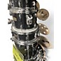 Used Yamaha 5 Piece Stage Custom Black Drum Kit