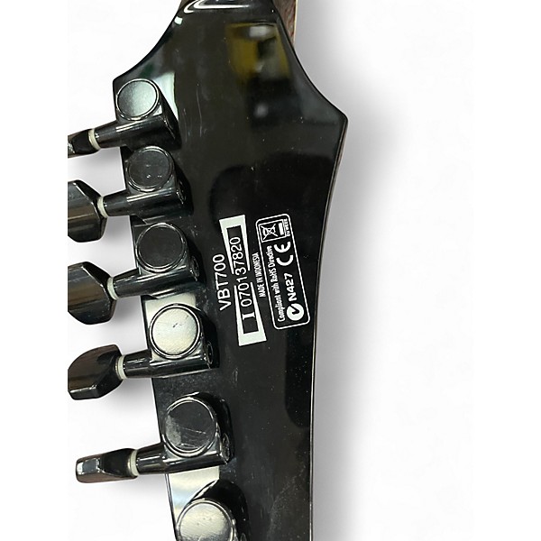 Used Ibanez VBT700 Black Solid Body Electric Guitar