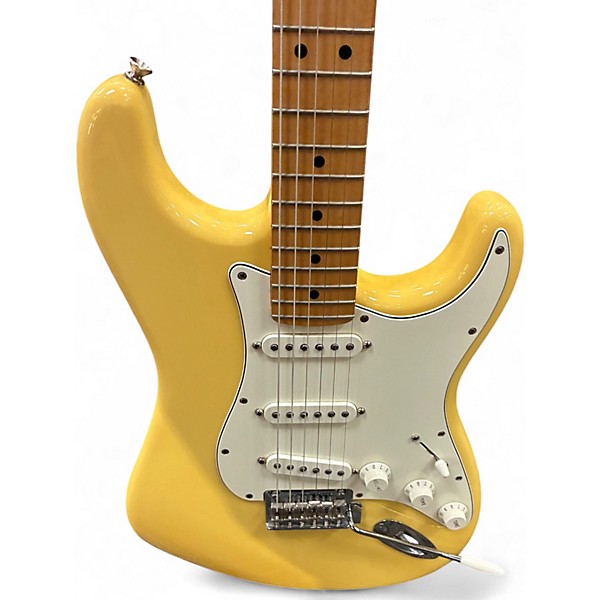 Used Fender Player Stratocaster Buttercream Solid Body Electric Guitar