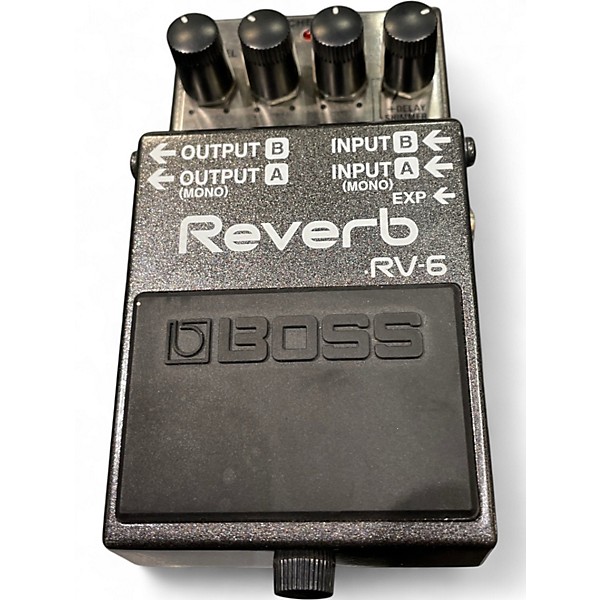 Used BOSS RV6 Digital Reverb Effect Pedal