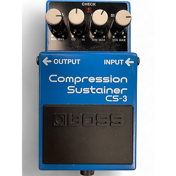 Used BOSS CS3 Compressor Sustainer Effect Pedal