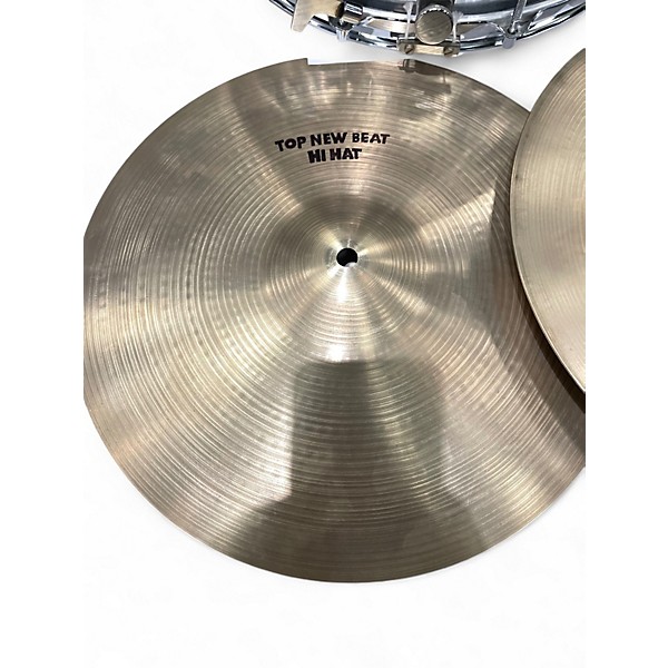 Used Zildjian 14in New Beat Hi Hat Pair Cymbal