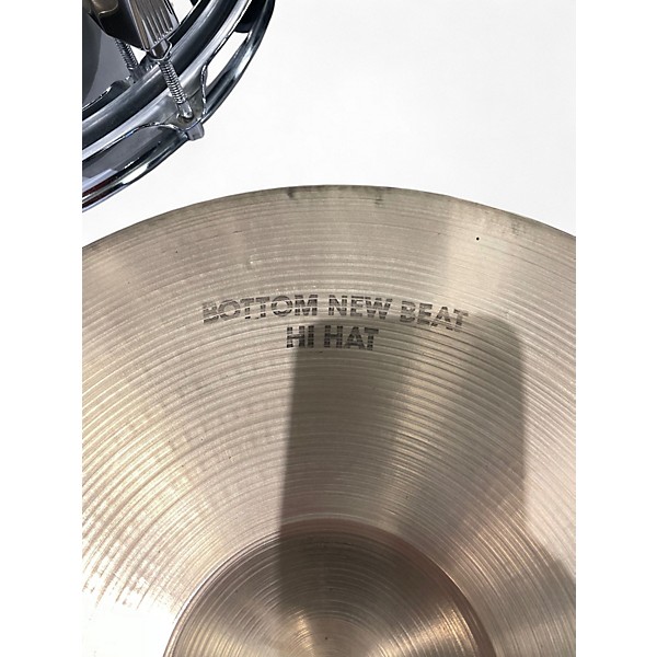 Used Zildjian 14in New Beat Hi Hat Pair Cymbal