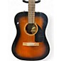 Used Fender dg-60 sb 2 Color Sunburst Acoustic Guitar