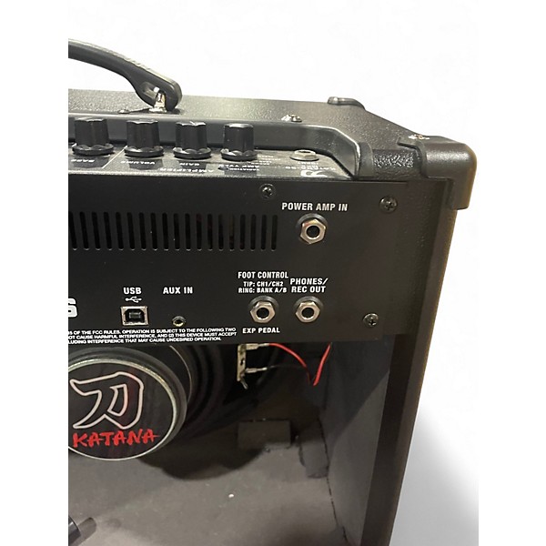 Used BOSS Katana KTN50 MKII 50W 1X12 Guitar Combo Amp