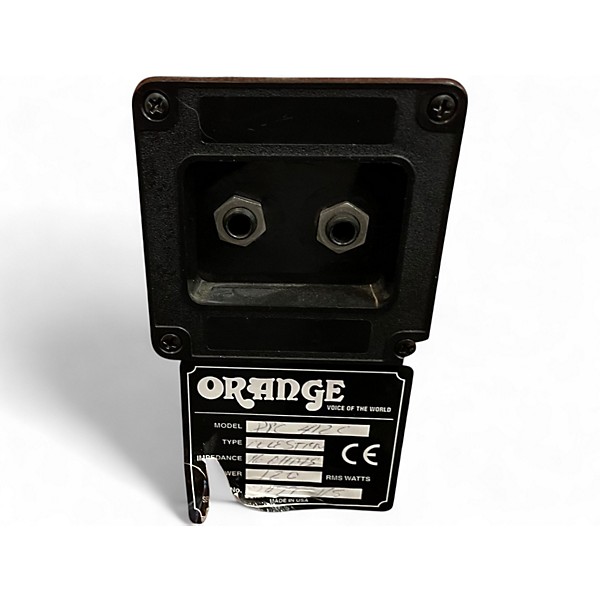 Used Orange Amplifiers PPC412 240W 4x12 Straight Guitar Cabinet