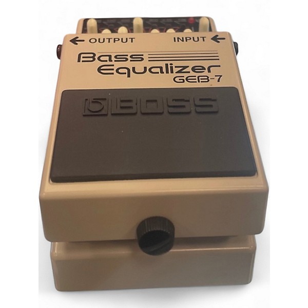 Used BOSS GEB7 7 Band Bass Equalizer Bass Effect Pedal