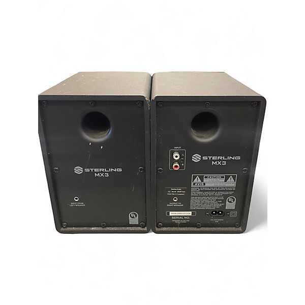 Used Sterling Audio MX3 Pair Powered Monitor