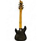 Used Schecter Guitar Research Omen 7 Black Solid Body Electric Guitar