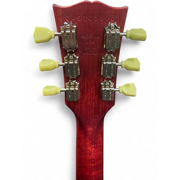 Used 2014 Gibson SGJ 120TH ANNIVERSARY cherry stain Solid Body Electric Guitar