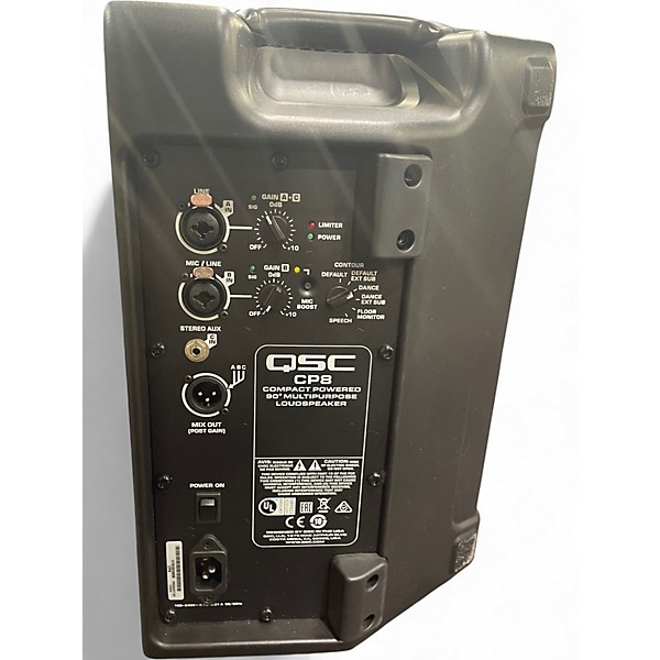 Used QSC cp8 Powered Speaker
