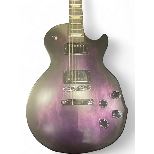 Used 2024 Gibson Les Paul Studio Modern Dark Purple Burst Satin Solid Body Electric Guitar