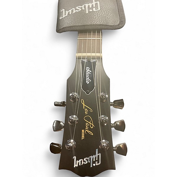 Used 2024 Gibson Les Paul Studio Modern Dark Purple Burst Satin Solid Body Electric Guitar