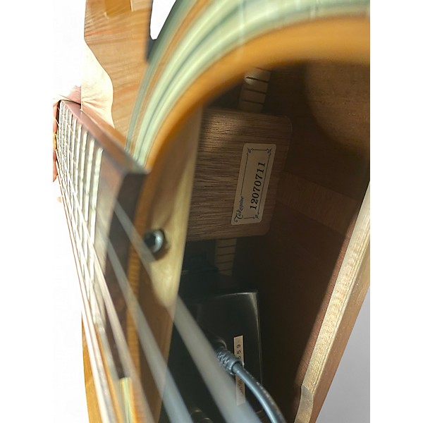 Used Takamine P1D Natural Acoustic Electric Guitar