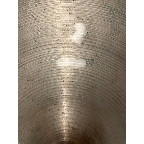 Used Zildjian 16in hollow logo medium thin crash Cymbal