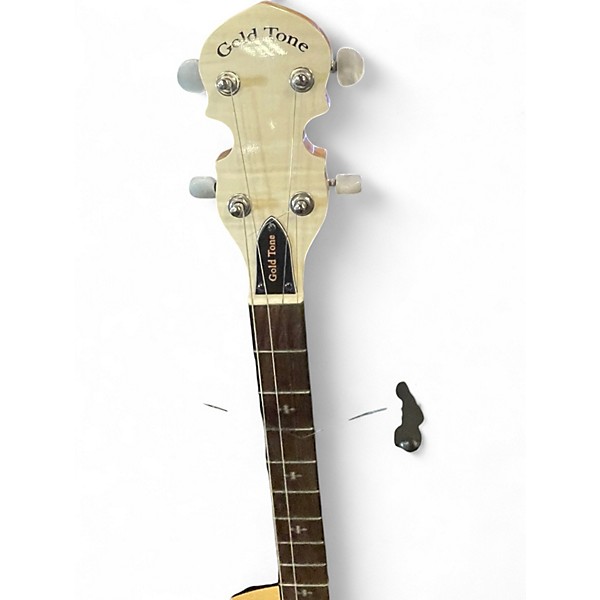 Used Gold Tone Cripple Creek Tenor Natural Banjo