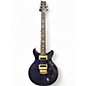 Used PRS se santana Trans Purple Solid Body Electric Guitar thumbnail